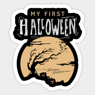 Its my first halloween Sticker